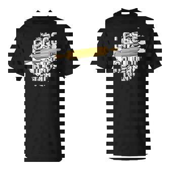 Norwegian Flatbread Norway Food Lover Lefse Rolling Team T-Shirt | Mazezy