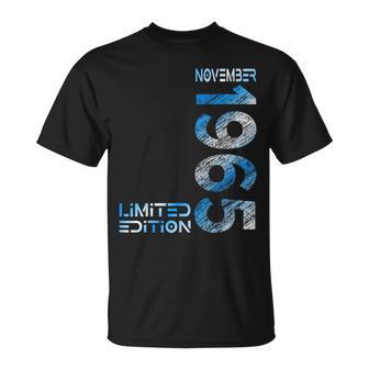 November 1965 Mann Frau 60 Geburtstag Limited Edition T-Shirt - Geschenkecke