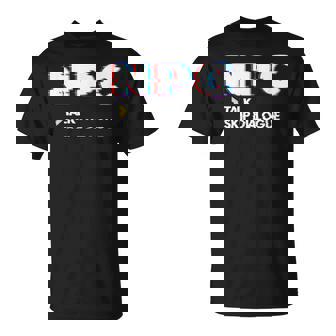 NPC Glitch Dialogue Meme Gaming T-Shirt | Mazezy