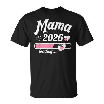 Nueva Mamá Mama Est 2026 Mama To Be Camiseta unisex - Regaloses