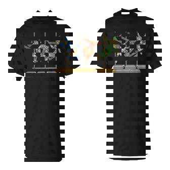 Nutcrackers Pole Dancing Christmas Accessories Fitness T-Shirt | Mazezy