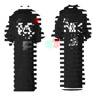 Nuts Chest Christmas Humor Matching Couple Chestnuts Tank Top T-Shirt | Mazezy