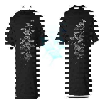 Ocean Stingrays Scuba Diving Tropical Beach Stingray T-Shirt | Mazezy