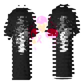 In October We Wear Pink Empower Women Breast Cancer T-Shirt | Mazezy