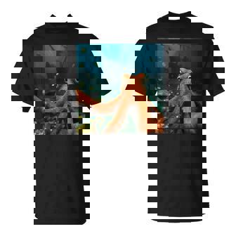 Octopus Pirate Treasure Selfie Ocean Meme T-Shirt | Mazezy