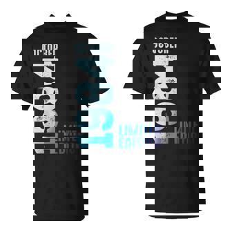 Octubre 1984 Edición Limitada Año 1984 Cumpleaños 1984 Camiseta unisex - Regaloses