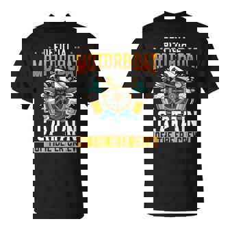 Official Motor Boat Captain Of The Beer Crew T-Shirt | Mazezy