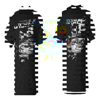 O'fishally 15 Year Old Fishing 15Th Birthday Tuna Fish T-Shirt | Seseable FR