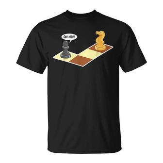 Oh No Divertido Jaque Mate Ajedrez Gran Maestro Knig Ajedrez Amante Camiseta unisex - Regaloses