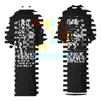 OMG It's My Nonno's Birthday Happy Grandpa And Granddaughter T-Shirt | Mazezy