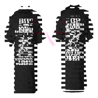 Oral Cancer Warrior Awareness リボン Proud Grandmom Of An Oral Cancer Warrior Tシャツ - Kawaiitshirt