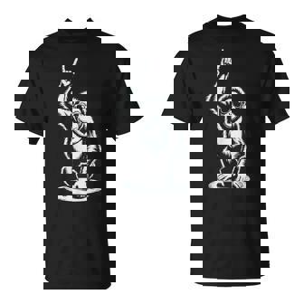 Orang-Outan Punk Rock Rocker Heavy Metal T-Shirt - Cadeauxyz