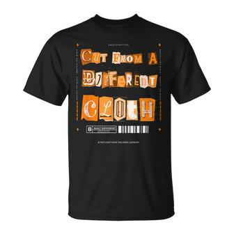 Orange Cut From A Different Cloth Orange Graphic T-Shirt - Thegiftio UK