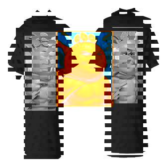 Orange Fruit Man Superhero Citrus T-Shirt | Mazezy