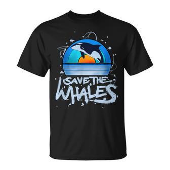 Orca Regalo De Orca Para Rescatar A Las Ballenas Camiseta unisex - Regaloses