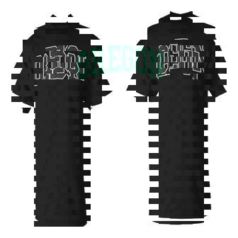 Oregon Throwback Classic T-Shirt | Mazezy