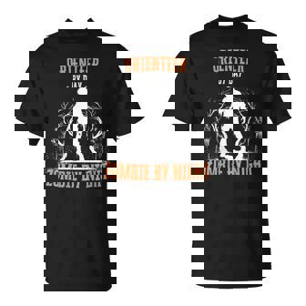 Orienteer By Day Zombie By Night Halloween Creepy T-Shirt | Mazezy