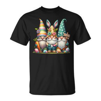 Ostern Gnome Gnom Lustige Zwerge Oster Outfit Lustigüß T-Shirt - Geschenkecke