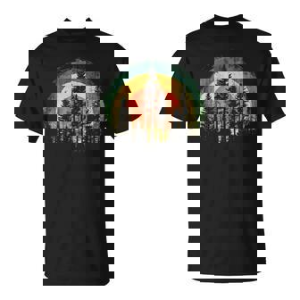 Outdoor Tree Nature Lover Vintage Wildlife Retro Forest Tank Top T-Shirt | Mazezy