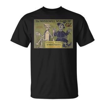 Ozcarecrow & Tin-Man オズの魔法使いシャツ ヴィンテージoz Tシャツ - Kawaiitshirt