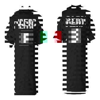 Palermo Italia Bandera Italiana Italia Palermo Camiseta unisex - Regaloses