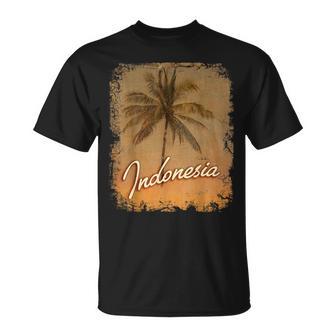 Palm Tree Indonesia T-Shirt | Mazezy
