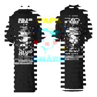 Papa Of The Birthdayhark Festa Per Bambini Abbinamento Con La Famiglia Maglietta - Novitaregali