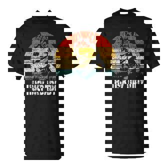 Papá Husky Amante Huskies Perro Propietario Husky Camiseta unisex - Regaloses