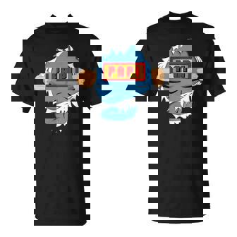 Papi First Name Superhero T-Shirt | Mazezy