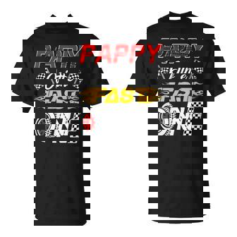 Pappy Of The Fast One 1St Birthday Race Car Family T-Shirt | Mazezy