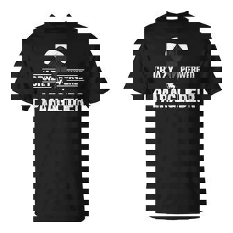 Paramotor Motor Paraglider Crazy Powered Paraglider T-Shirt | Mazezy