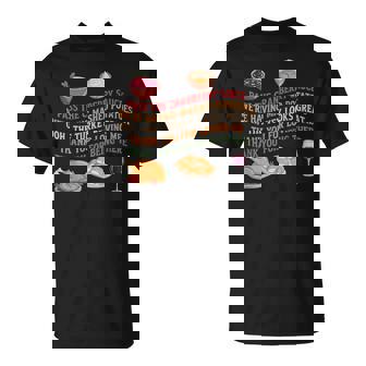 Pass The Cranberry Sauce We're Having Mashed Potatoes T-Shirt | Mazezy