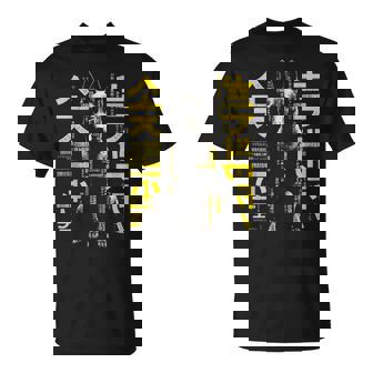 Pastor Alemán Perro Texto Animal Gráfico Pastor Alemán Camiseta unisex - Regaloses