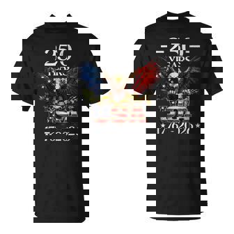 Patriotic Eagle And Flag 250 Years 1776-2026 T-Shirt | Seseable CA