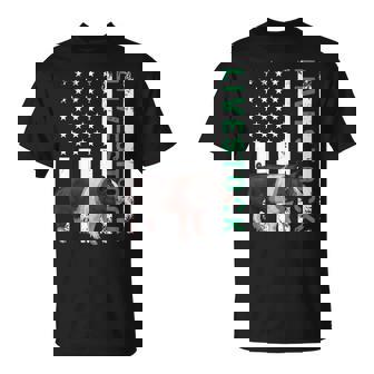 Patriotic Livestock Showmanship Show Pig T-Shirt | Seseable CA