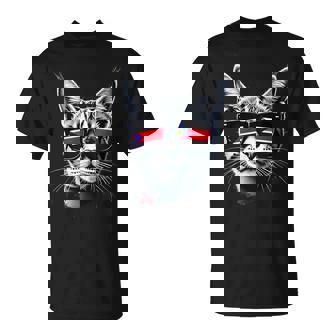 Patriotic South Sudan Tabby Cat South Sudanese Flag T-Shirt | Mazezy