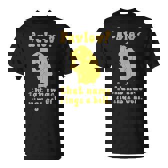 Pavlov Dog Pun Psychology For Nerds & Students Tank Top T-Shirt | Mazezy