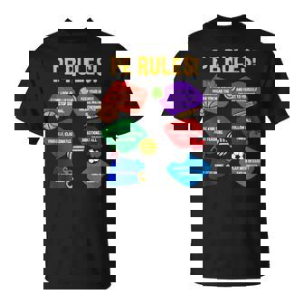 PE Teacher Physical Education Rules School Gym Men Women Tank Top T-Shirt | Mazezy