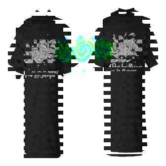 Peace Lovehenaniganst Patrick's Day Green Tie Dye Tシャツ - Kawaiitshirt