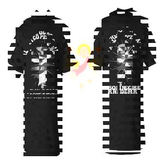 People Are Born In December Christian Birthday Christmas T-Shirt | Mazezy