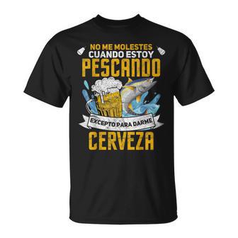 Pescador Darme Cerveza Pesca Camiseta unisex - Regaloses