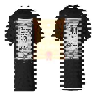 PhD In Eye Rolling Sarcastic T-Shirt | Mazezy