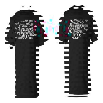 Phlebotomist Life Leopard Coquette Phlebotomy Nurse T-Shirt | Seseable UK