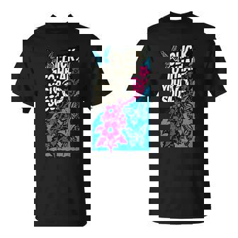 Photography Heals Aperture Butterflies Flowers Punk Collage T-Shirt | Mazezy