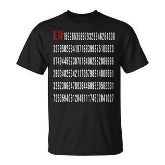 Pialor Exacto Divertido Profesor De Matemáticas 314 Nerd Hombres Es Niños Camiseta unisex - Regaloses