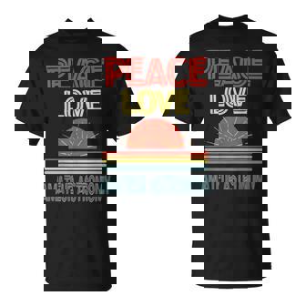 Piece Love Amateur Astronomy Funny T-Shirt | Mazezy