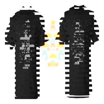 Pierogi Polish Poland Christmas Tree Xmas T-Shirt | Mazezy