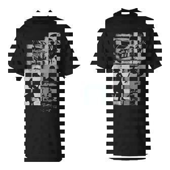 Pirate Vintage Collage Sailor Captain Treasure Hunter Tank Top T-Shirt | Mazezy