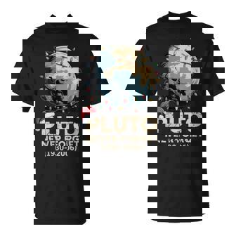 Planet Pluto Astronomy Xmas T-Shirt | Mazezy