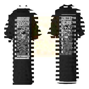 Plant Lover Tarot Card Skeleton Gardener Botanical Goth Art T-Shirt | Mazezy